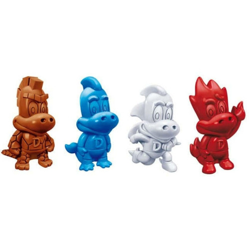 Coleção 04 Mini Dinos Da Danone Poderes Da Natureza gogos Shopee