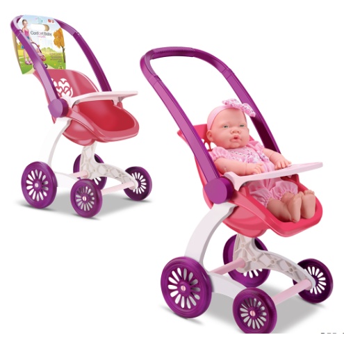 Carrinho De Plastico Para Boneca Confort Baby Passeio Shopee Brasil