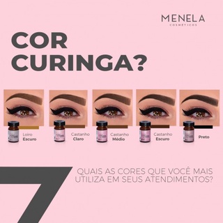 Henna Para Sobrancelhas Menela G Fixador Ml Shopee Brasil