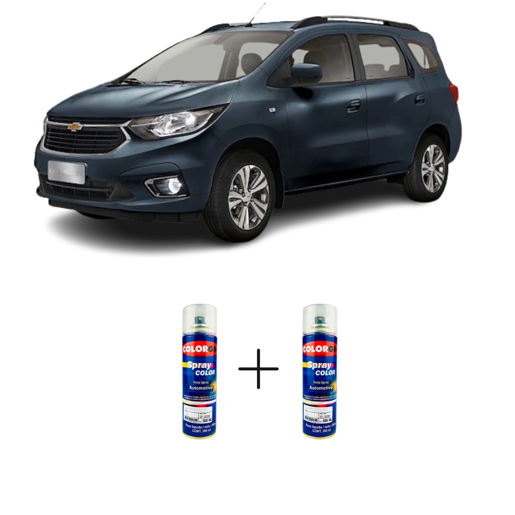 Tinta Spray Automotiva Azul Eclipse Gm Ml Spray Verniz Ml