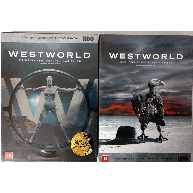 DVD Westworld 1ª e 2ª Temporadas Novo Original Lacrado Shopee