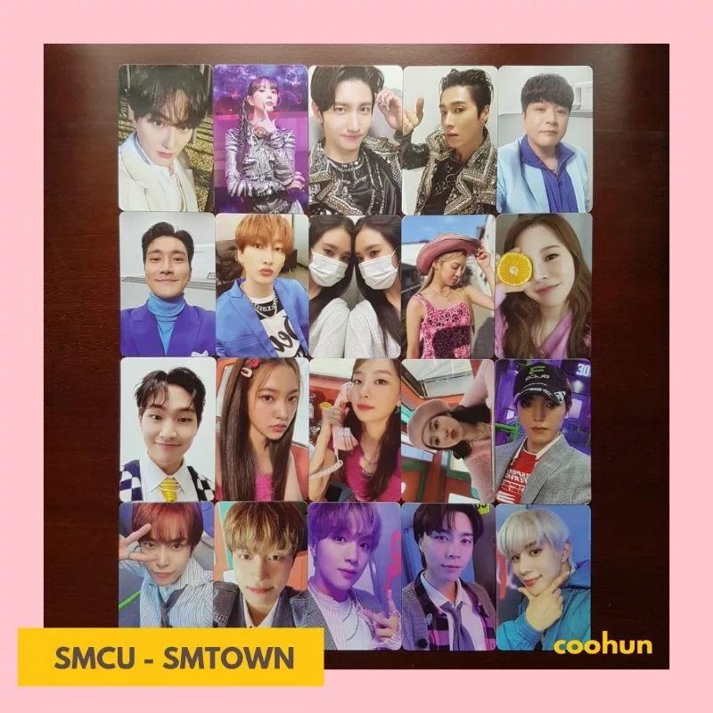 Fotocard Oficial Boa Tvxq Nct Nct Dream Super Junior Snsd Wayv