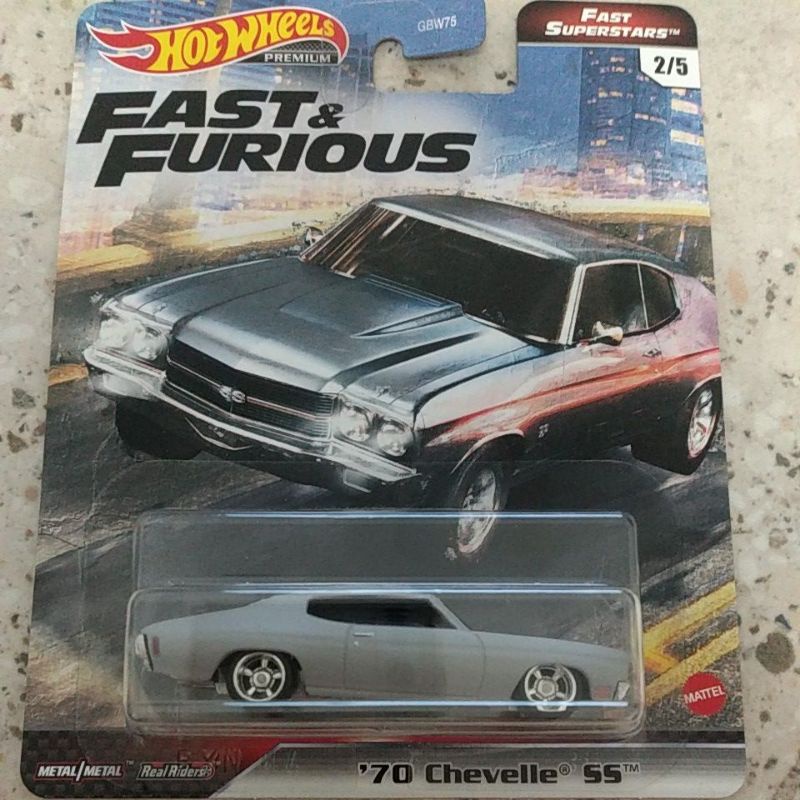 70 Chevelle SS Hot Wheels Fast furious Escorrega o Preço