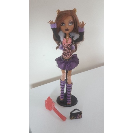 Boneca Monster High Clawdeen Wolf B Sica Shopee Brasil