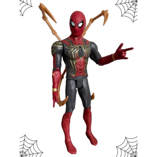 Boneco Homem Aranha 30cm Spider Man Garras Marvel Morte Subita Shopee