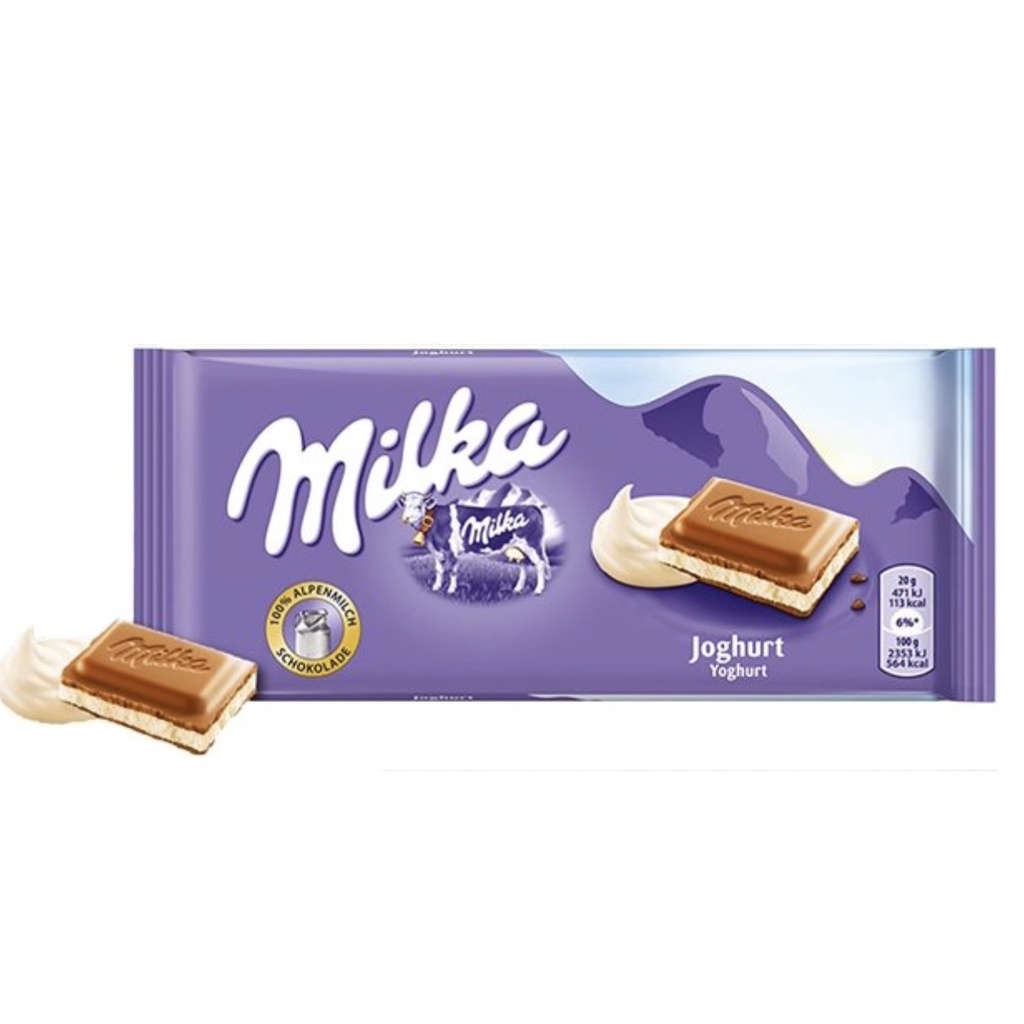 Milka Yoghurt Chocolate Importado Alemanha 100g Shopee Brasil