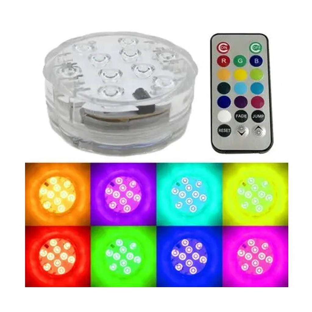 Luzes Subaqu Ticas Led Imperme Vel Rgb Submers Vel Piscina De Piscina