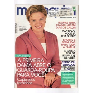 Kit 10 Revistas Manequim Moldes Ano 2003 2004 E 2005 Shopee Brasil