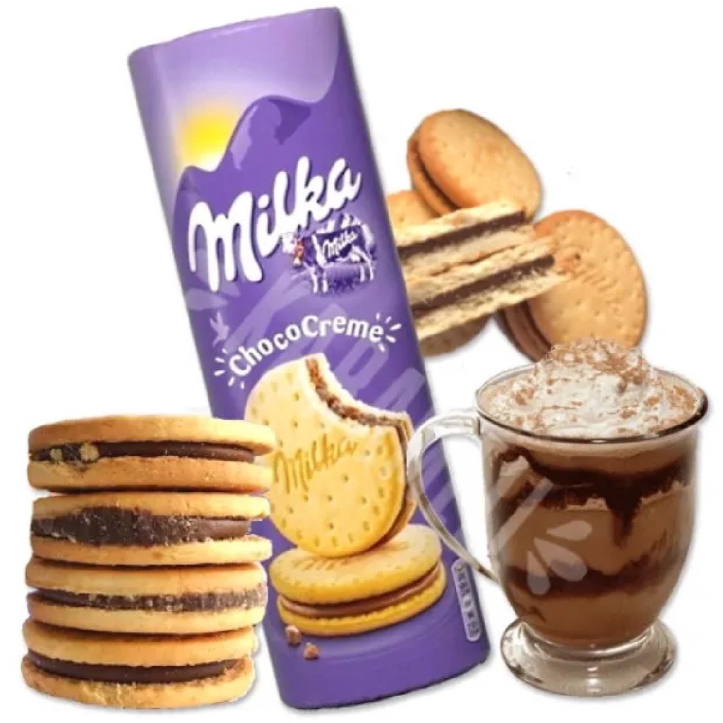 Biscoito De Chocolate Milka Choco Creme 260g Shopee Brasil