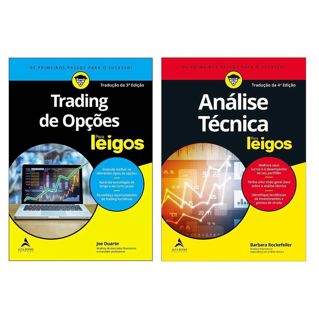 Kit Livros Trading De Op Es Para Leigos E An Lise T Cnica Para Leigos