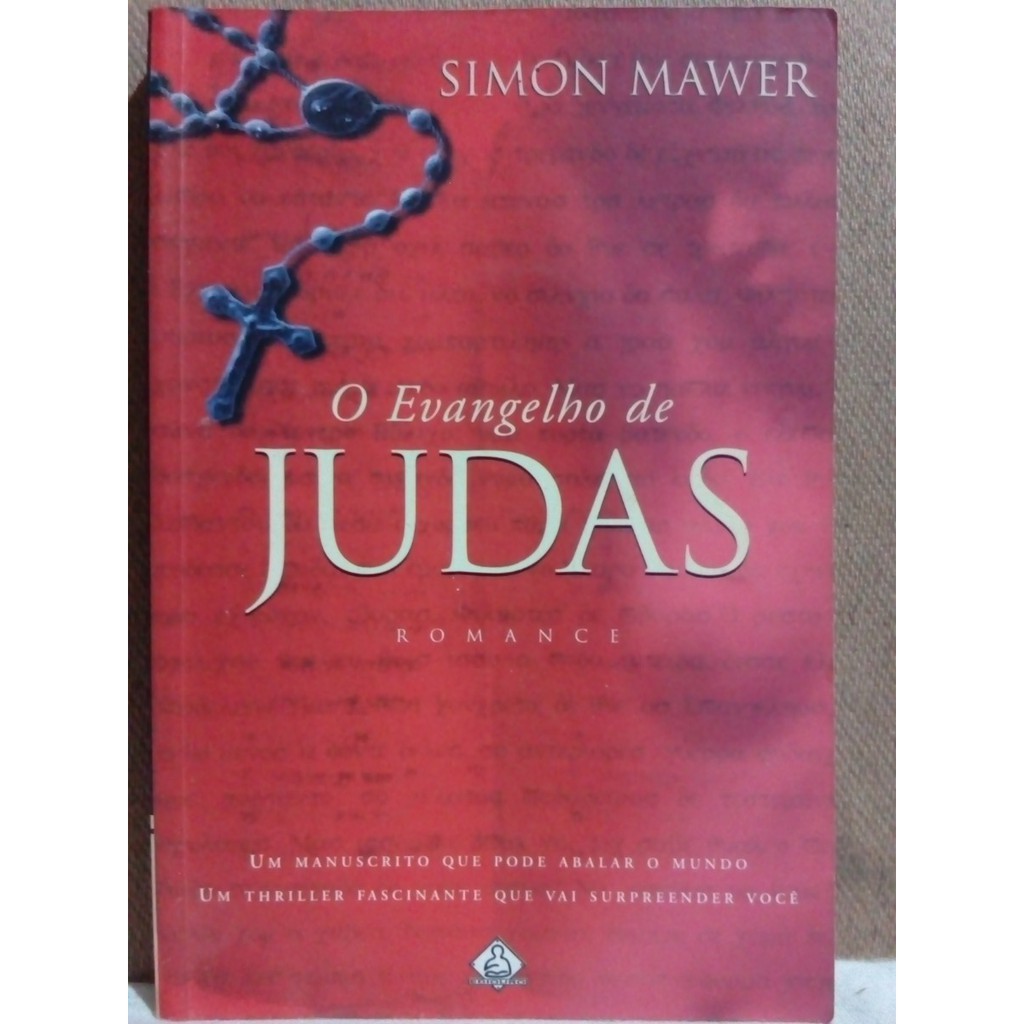 O Evangelho De Judas Simon Mawer Shopee Brasil