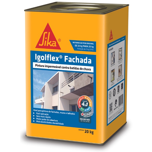 Sika Igolflex Fachada Sika Lata Kg Shopee Brasil