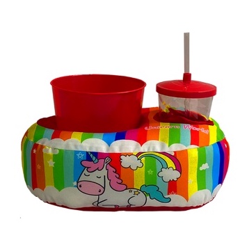 Almofada Porta Pipoca Unicornio Shopee Brasil