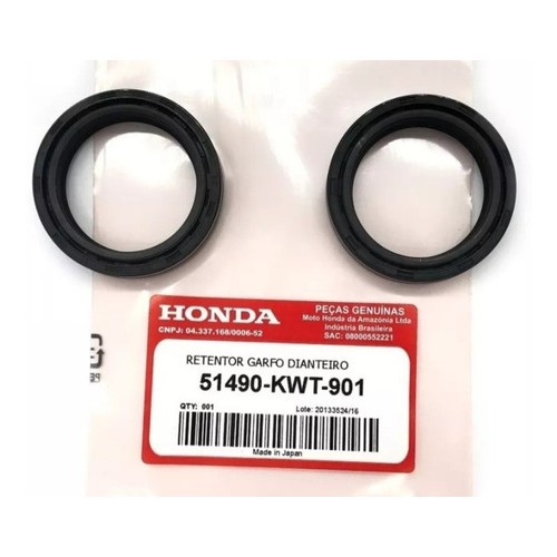 Par Retentor Bengala Falcon Xre Hornet Original Honda Nok Shopee Brasil