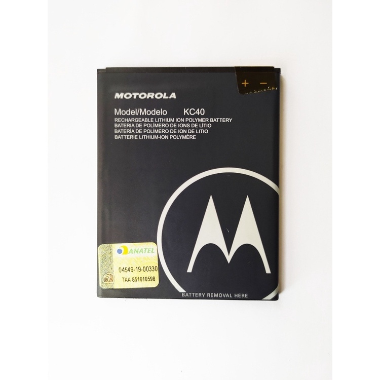 Bateria Motorola Moto E6 Plus Xt2025 Kc40 Original Envio Ja Escorrega