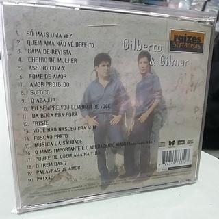 Cd Gilberto Gilmar Raizes Sertanejas Shopee Brasil