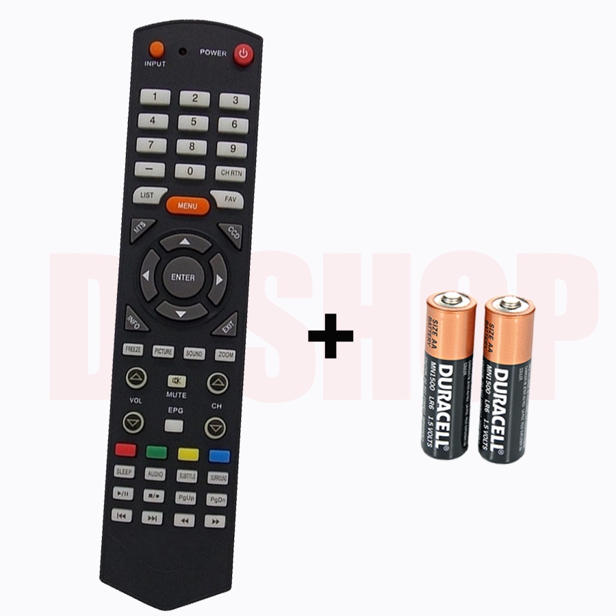 Controle Tv Lcd Led Semp Toshiba Sti Lx Pilhas Shopee Brasil