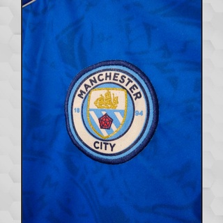 Camisa Manchester City Azul 21 22 Camisas De Time Europeu Tecido