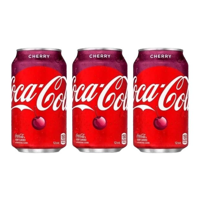 Refrigerante Coca Cola Cherry Cereja Caixa Latas Ml Shopee Brasil