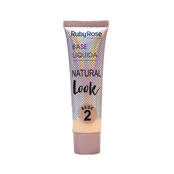 Base Liquida Natural Look Ruby Rose Bege Shopee Brasil