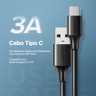 Cabo Usb A Para Usb C M Carregamento E Dados Ugreen