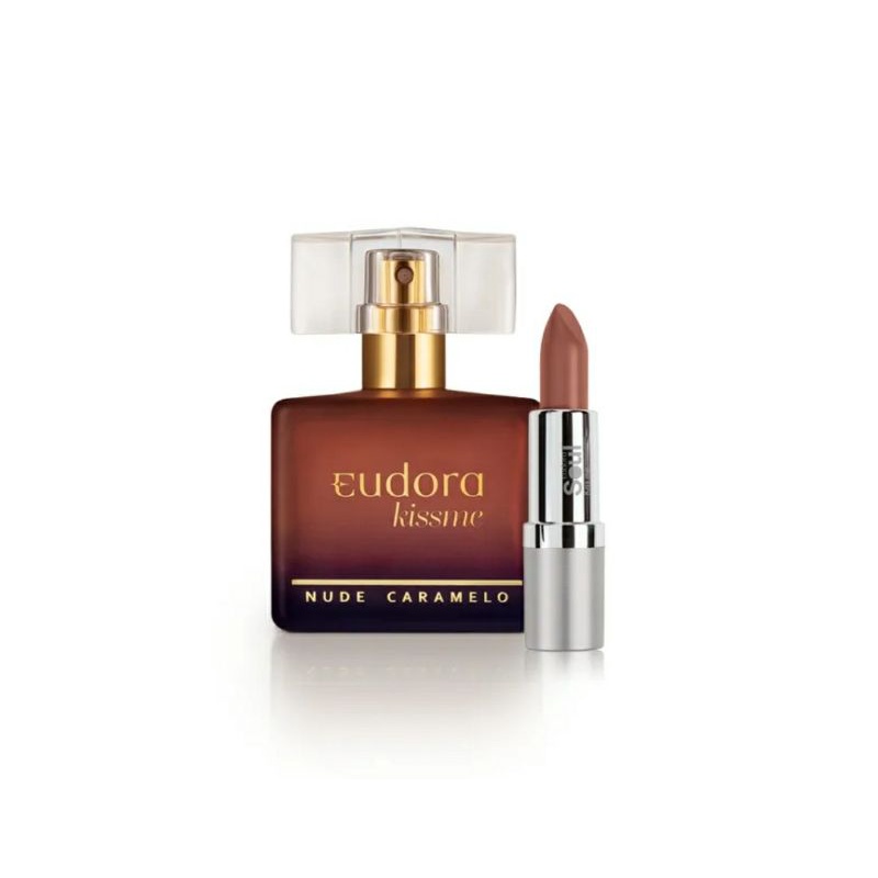 Estojo Nude Caramelo Eudora PROMOÇÃO Shopee Brasil