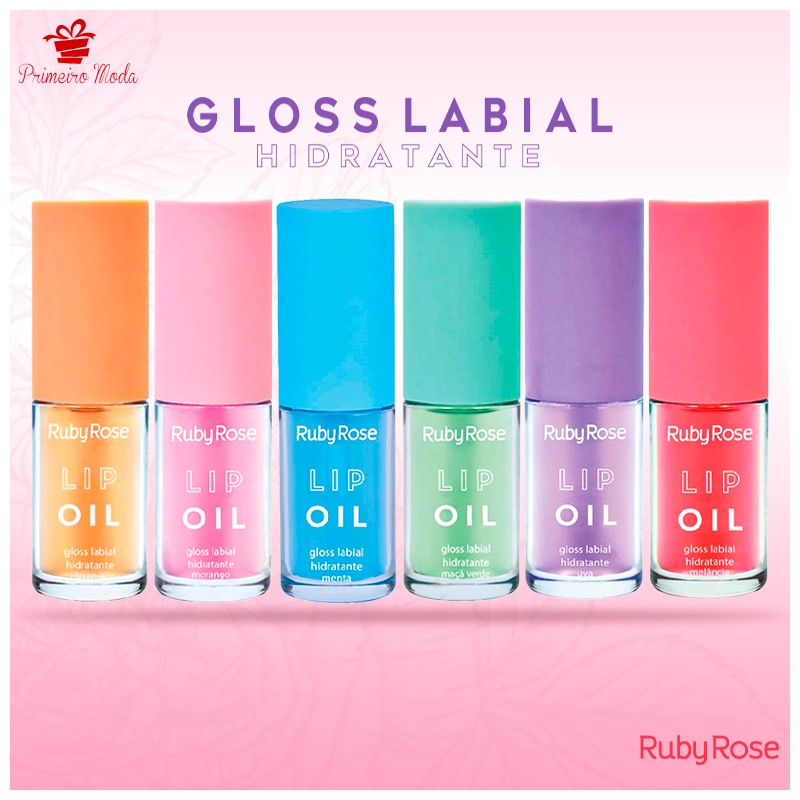 Gloss Labial Hidratante Lip Oil Ruby Rose Shopee Brasil