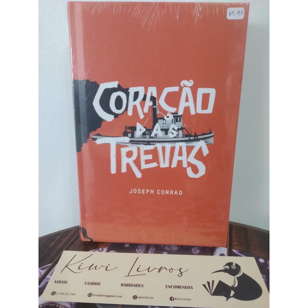 Livro Coração das Trevas novo Capa Dura Ilustrado e Lacrado Joseph