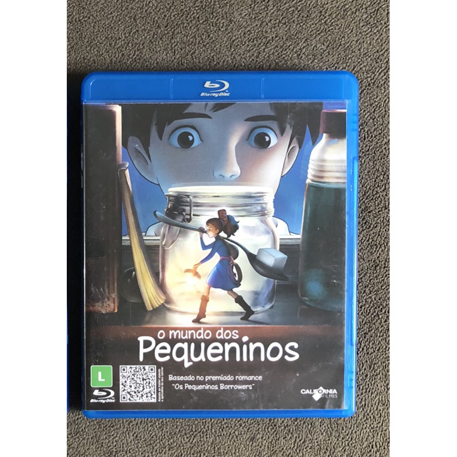 Blu Ray O Mundo Dos Pequeninos Studio Ghibli Shopee Brasil