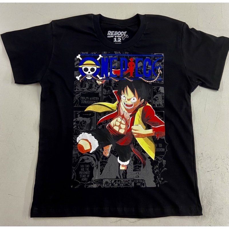 Camiseta Luffy One Piece Geek Cosplay Anime Shopee Brasil