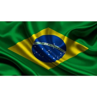 Adesivo Brasil Bandeira Do Brasil Verde E Amarelo X Cm Kit Unidades