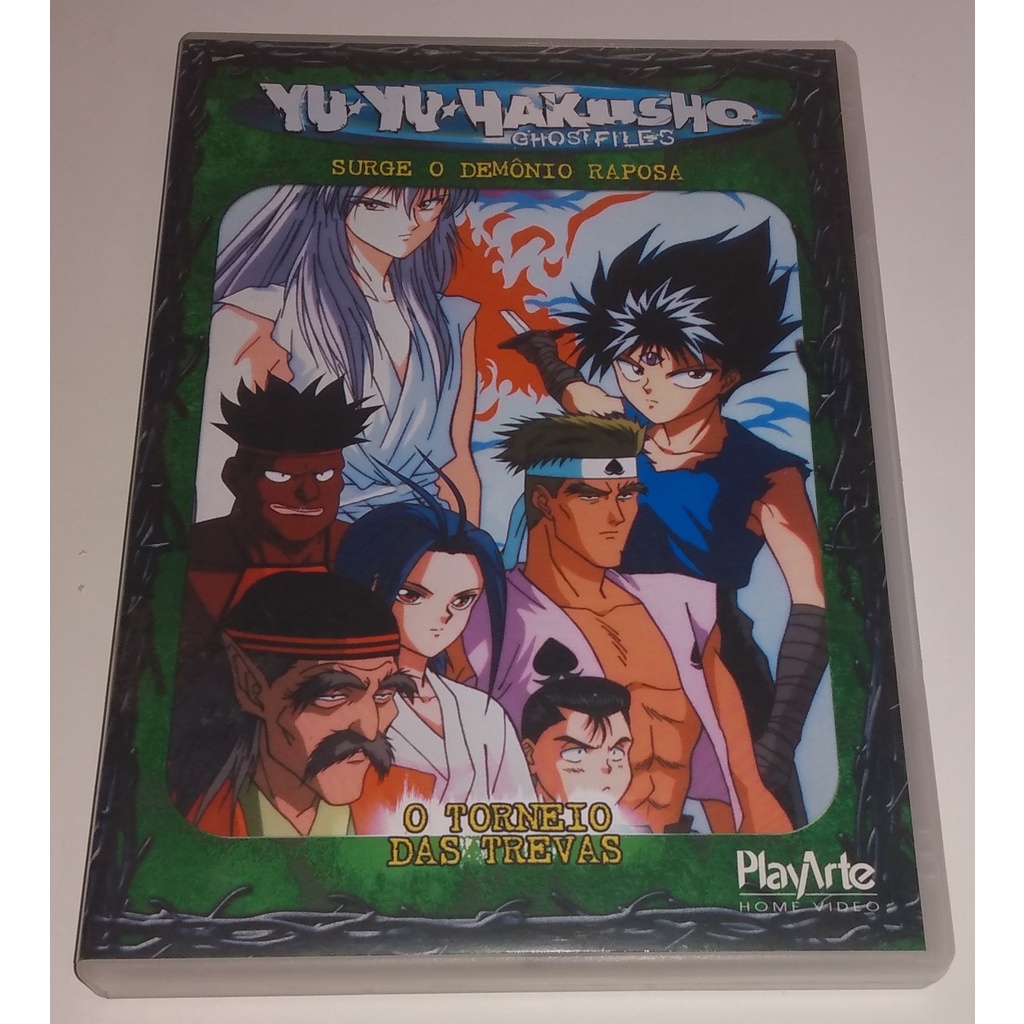 Dvd Yu Yu Hakusho Vol Torneio Das Trevas Shopee Brasil