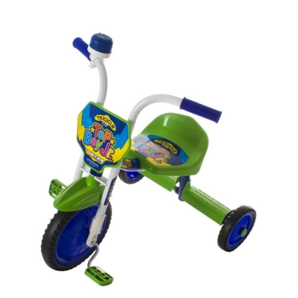 Triciclo Infantil Menino Top Boy Jr Ultra Bikes Verde - TUJ-02AZVD