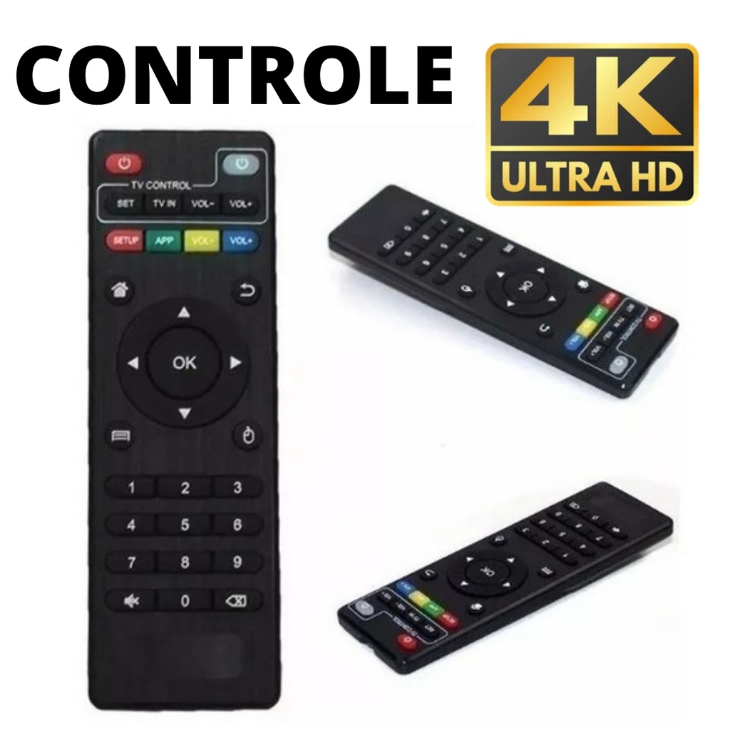 Controle Remoto Tv Box Universal K Mx Tx Tx Tx Mxq Pro Shopee