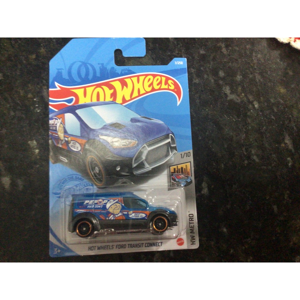 Hot Wheels FORD TRANSIT CONNECT Shopee Brasil