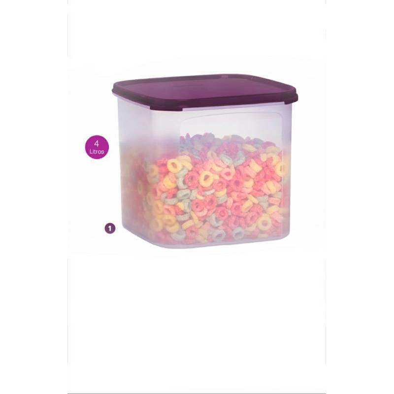 Tupperware Modular Quadrado L Shopee Brasil