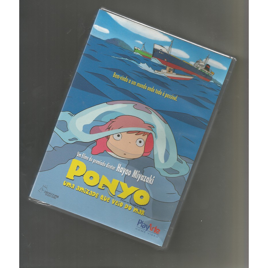 Ponyo Uma Amizade Que Veio Do Mar De Hayao Miyazaki Dvd Lacrado Shopee Brasil