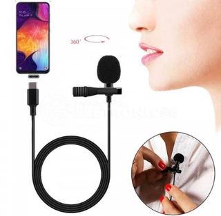 Microfone De Lapela Celular Smartphone Profissional Stereo