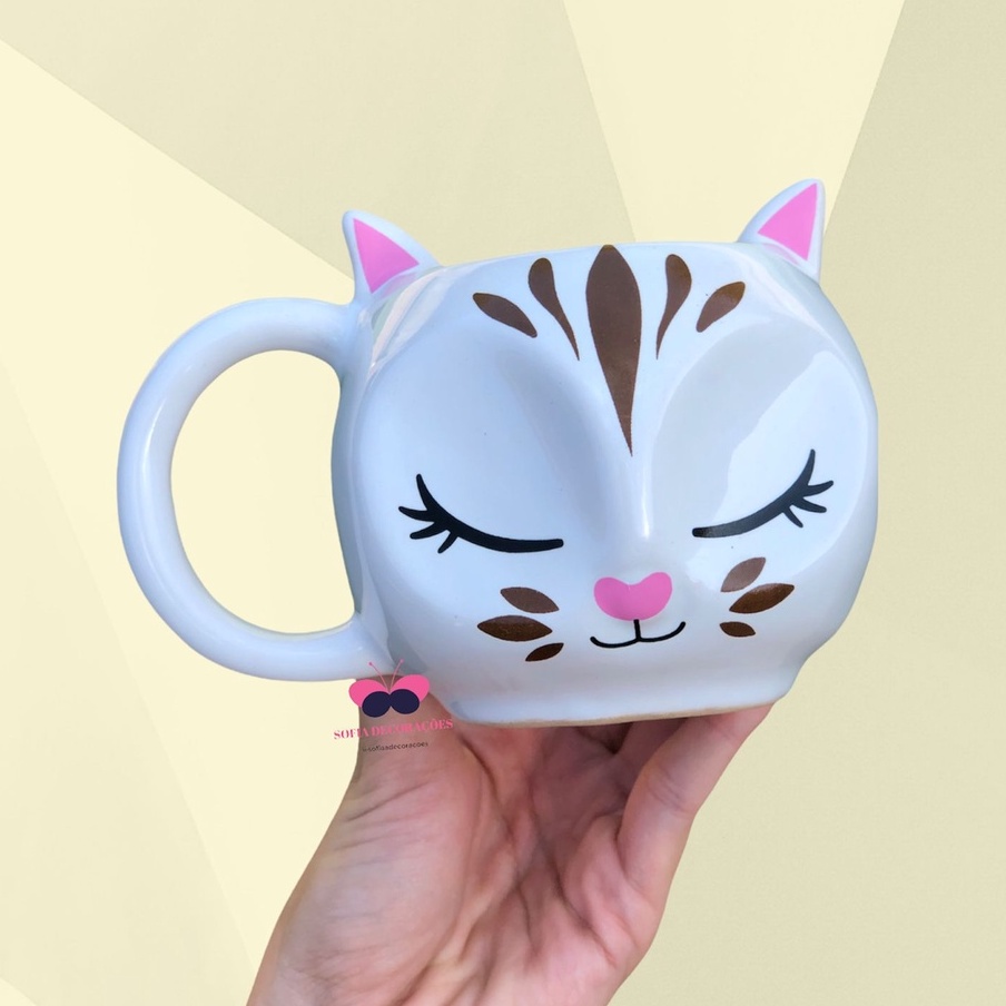 Caneca D Personalizada Gata Gatinha Gato Gatinho Ml Shopee Brasil