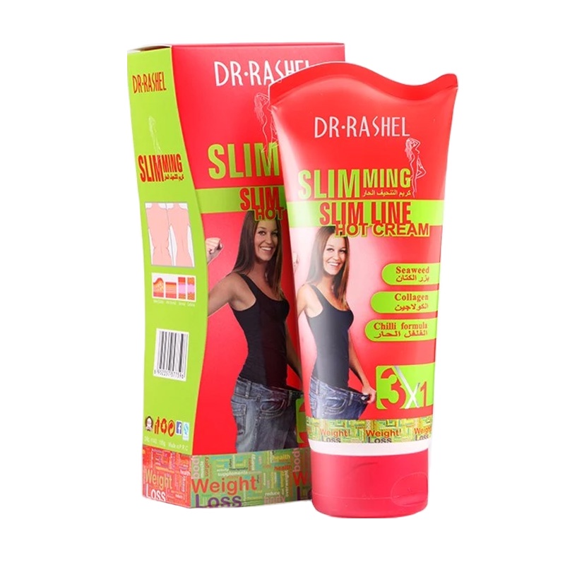 Creme Redutor De GORDURA DE CELULITE DR RASHEL Slimming Slim Line Hot