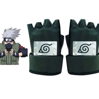 Luva Couro Kakashi Hatake Cosplay Ninja Anime Naruto Shopee Brasil