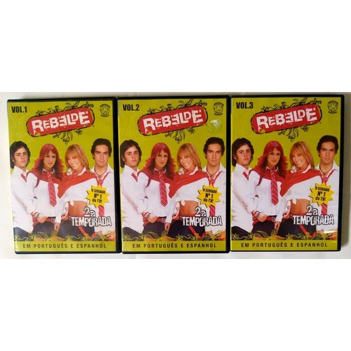 Box Rebelde 2ª temporada Shopee Brasil