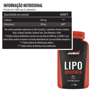 Kit X Lipo Abdomen Capsulas New Millen Shopee Brasil