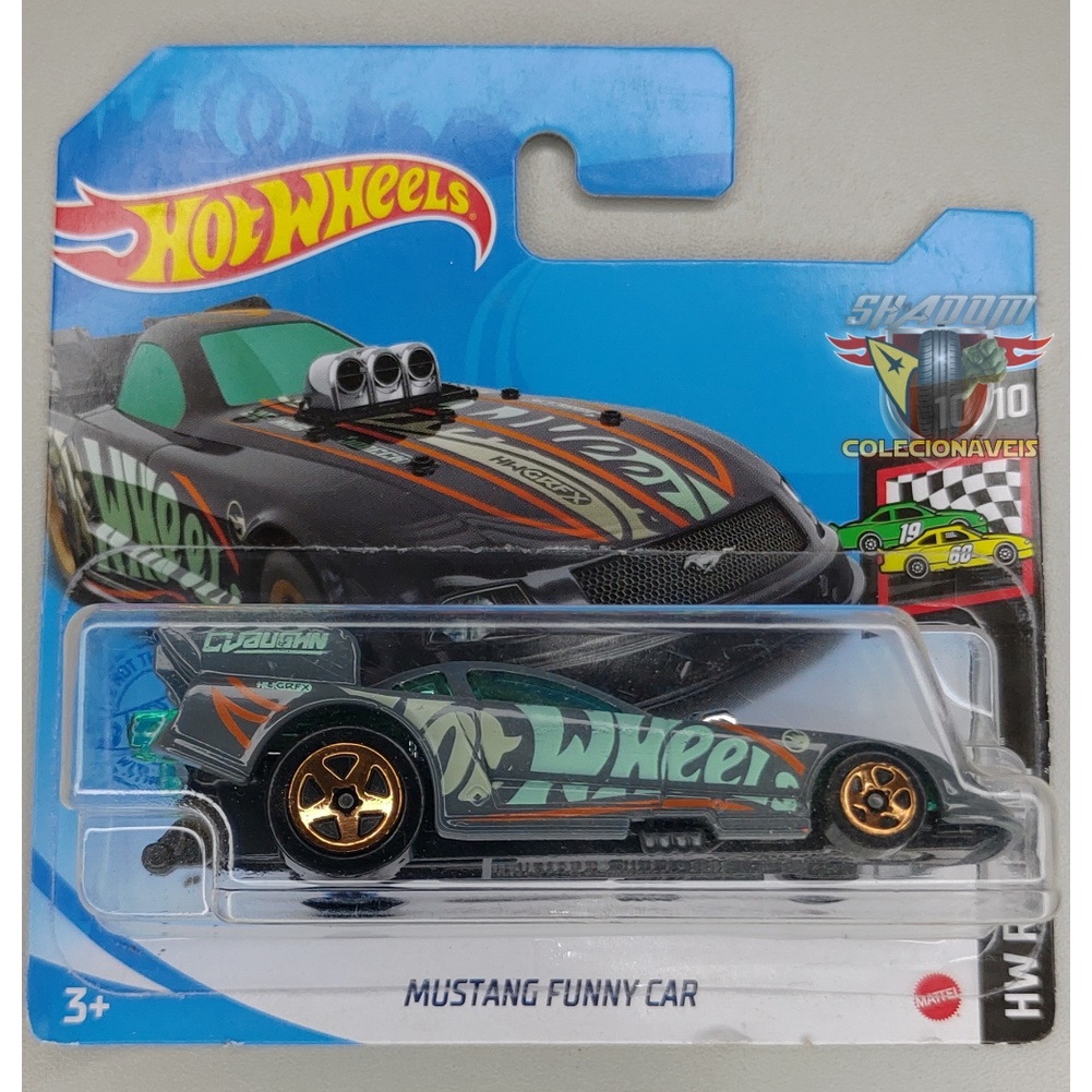 Hot Wheels Mustang Funny Car T Hunt Gtc Hotwheels Shopee Brasil