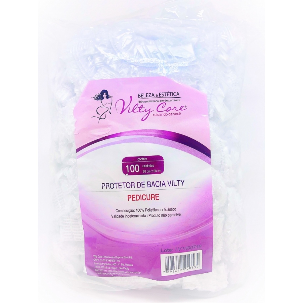 Protetor De Bacia Vilty Pedicure Uni Shopee Brasil