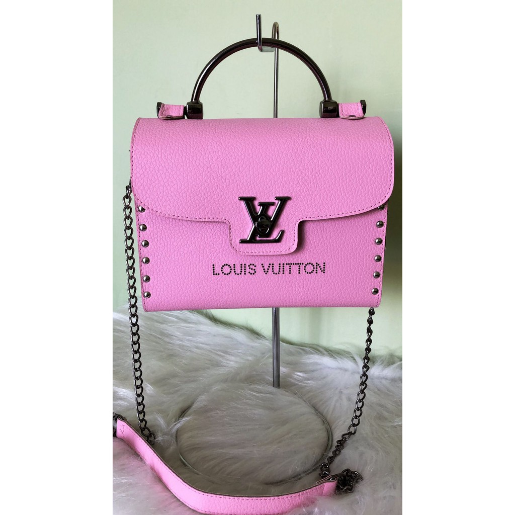 Bolsa Louis Vuitton Bau Madeira Cor Rosa Chiclete Shopee Brasil