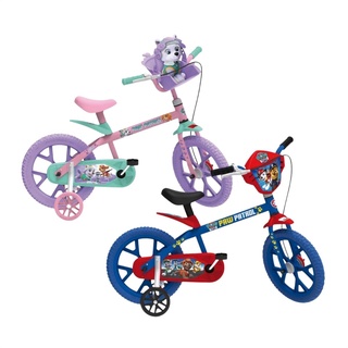 Bicicleta Infantil Aro Patrulha Canina Menina Menino Shopee Brasil