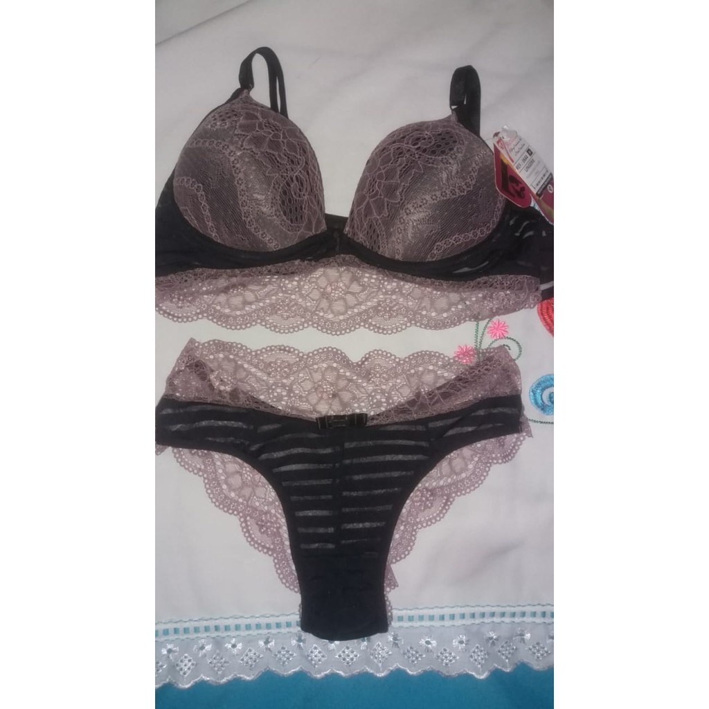 Conjunto De Lingerie Shopee Brasil