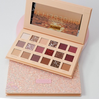 Paleta De Sombras Cinderella Da Febella Crystal Sombras Nude De Alta Pigmenta O Pso