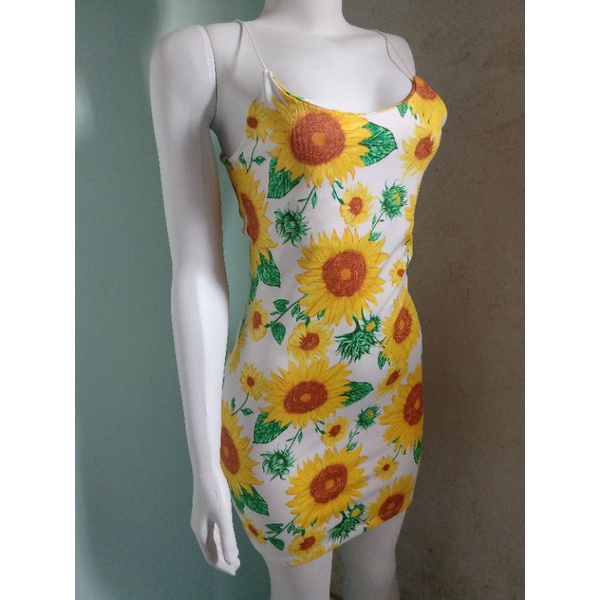 Vestido Girassol Shopee Brasil